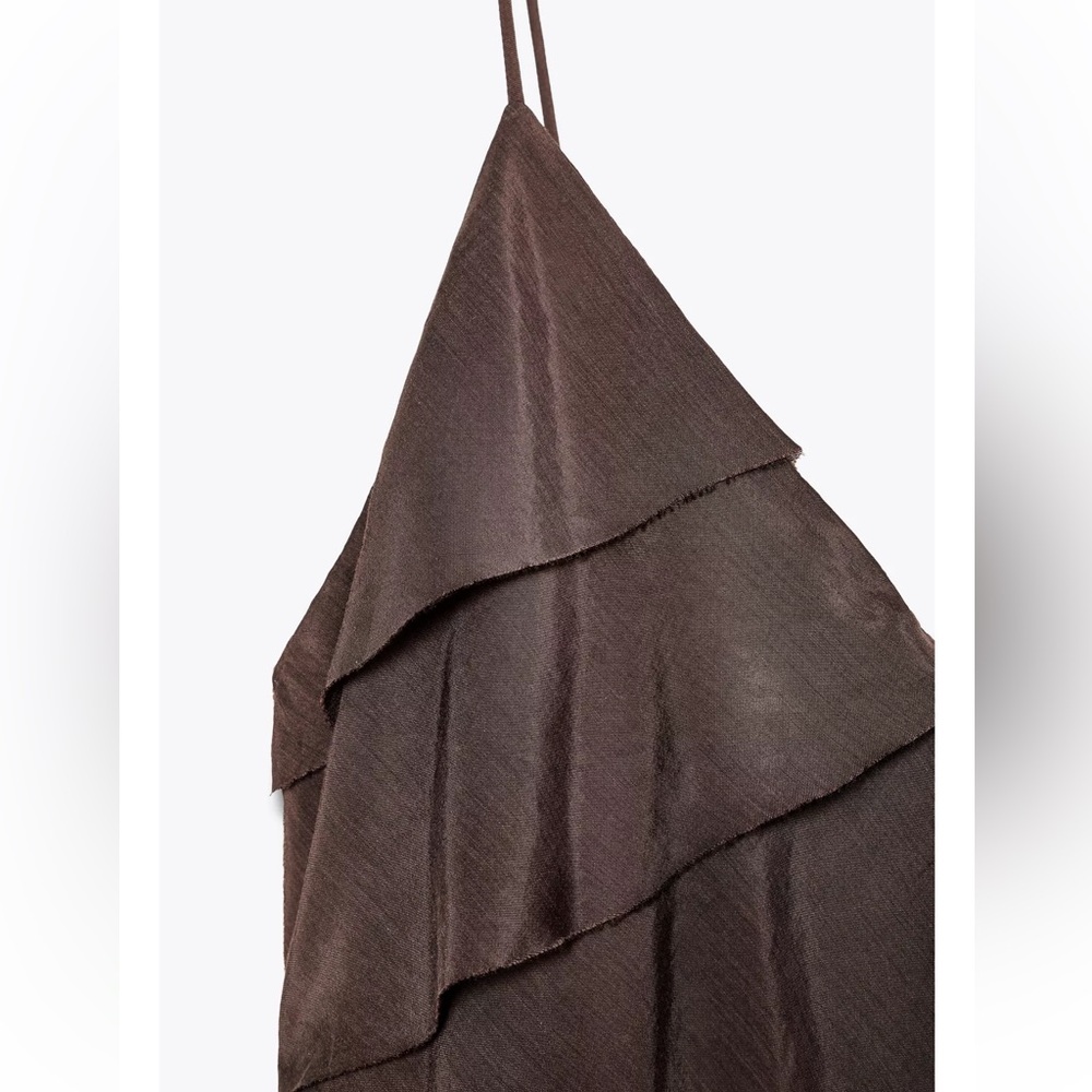 Zara ZW Collection Ruffled Dress - Picture 7 of 8